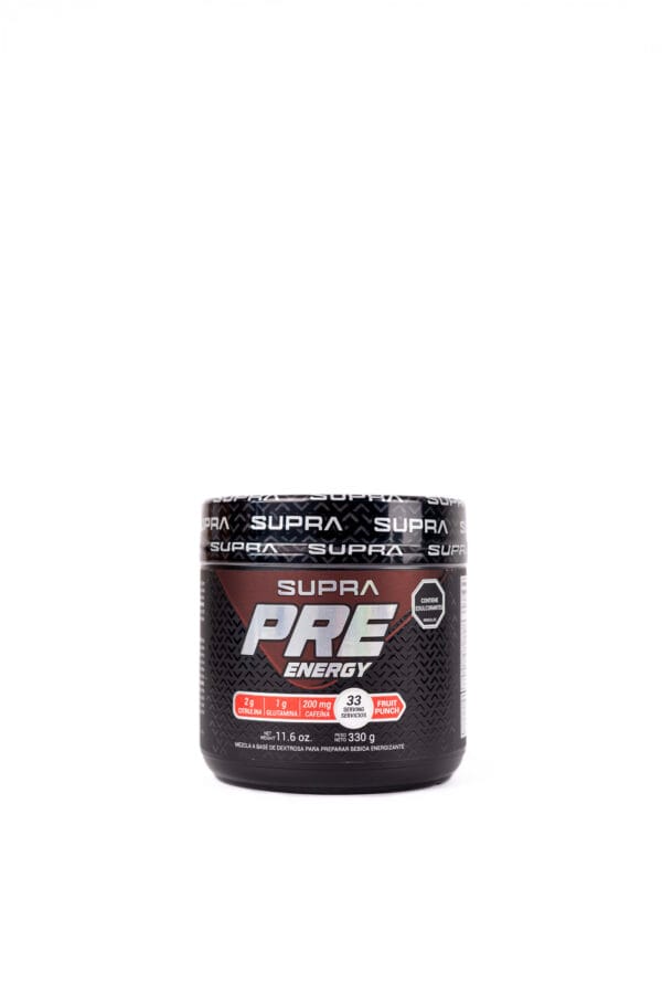 Pre entreno Energy Pre - Supra – Con aminoácidos y cafeína