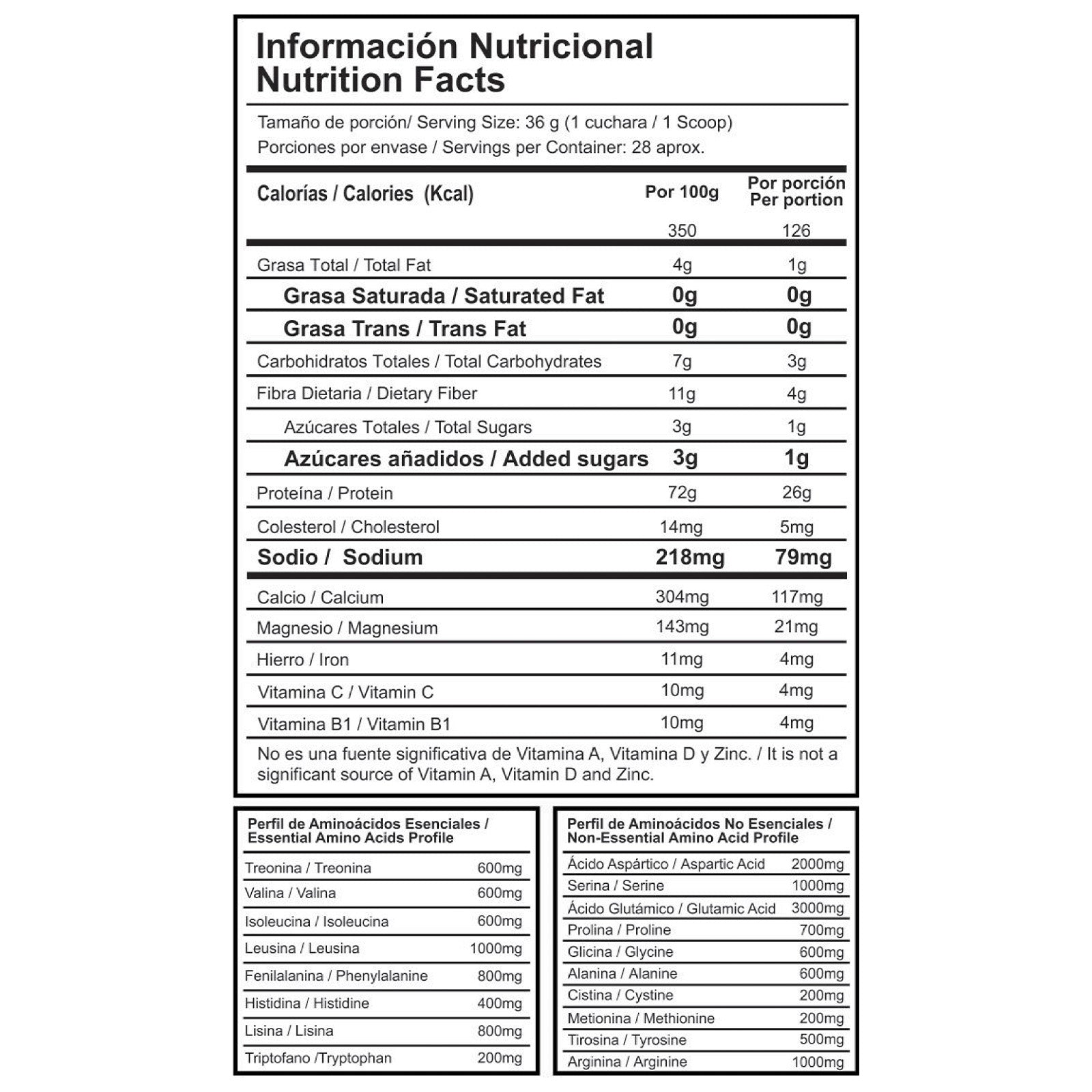 Proteína SoyPro Isolate Vegana - Nuspro - Image 2